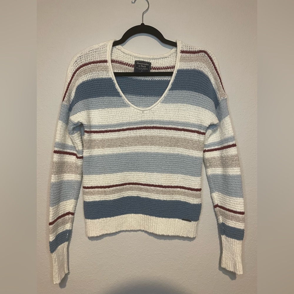Abercrombie & Fitch Striped Sweater SZ S
